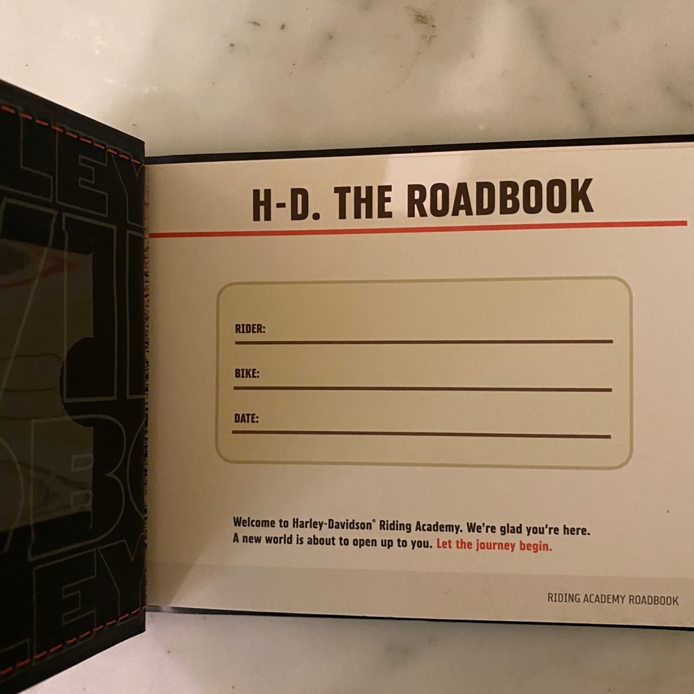 Harley-Davidson Informational Notebook - Picture 4 of 12